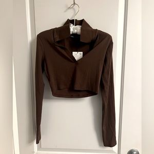 Zara cropped shirt - NWT